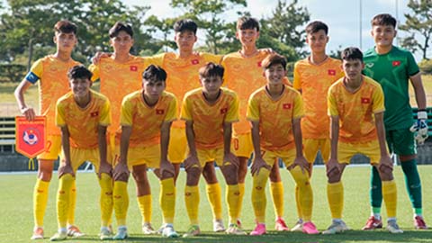  U17 Việt Nam thắng giòn giã ở Nhật Bản